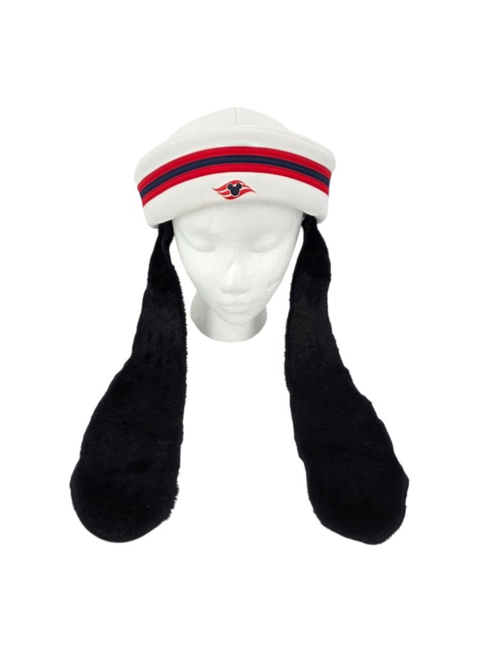 RARE Disney Cruise Line Adult One Size Hat Pluto Ears Sailor Hat Cosplay Costume